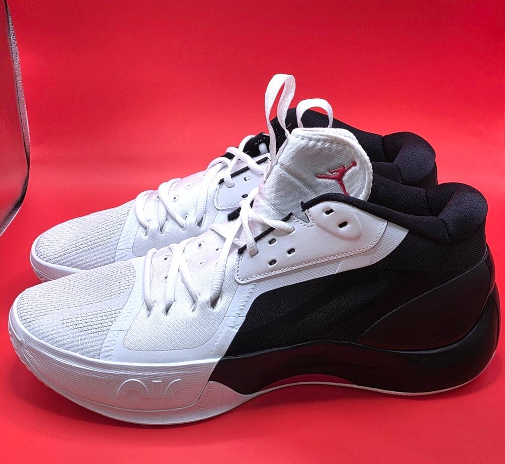 Jordan Heir Series Bloodline FQ3858-106 White Black Red Men's Size 12 NEW